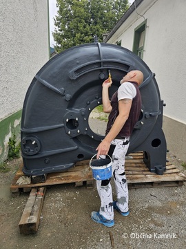 Pot tehnične dediščine v Šmarci počasi dobiva novo podobo (5)